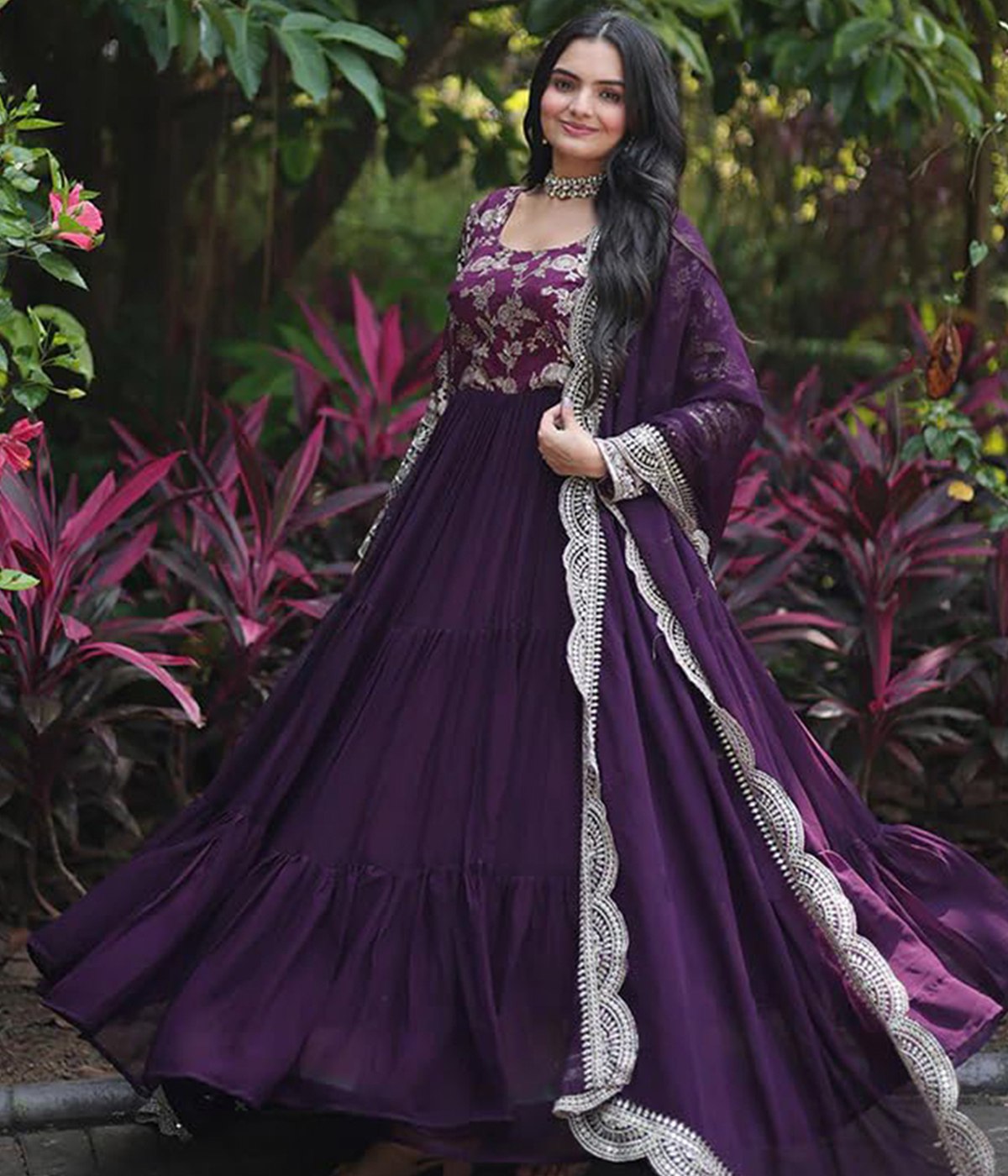 Anarkali Gown