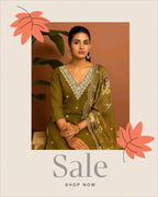 Orriya fancy Reyon Slub Kurta Set with Dupatta