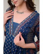 Ethnic Primium Elegent Women Viscose Rayon Printed Kurta Sets