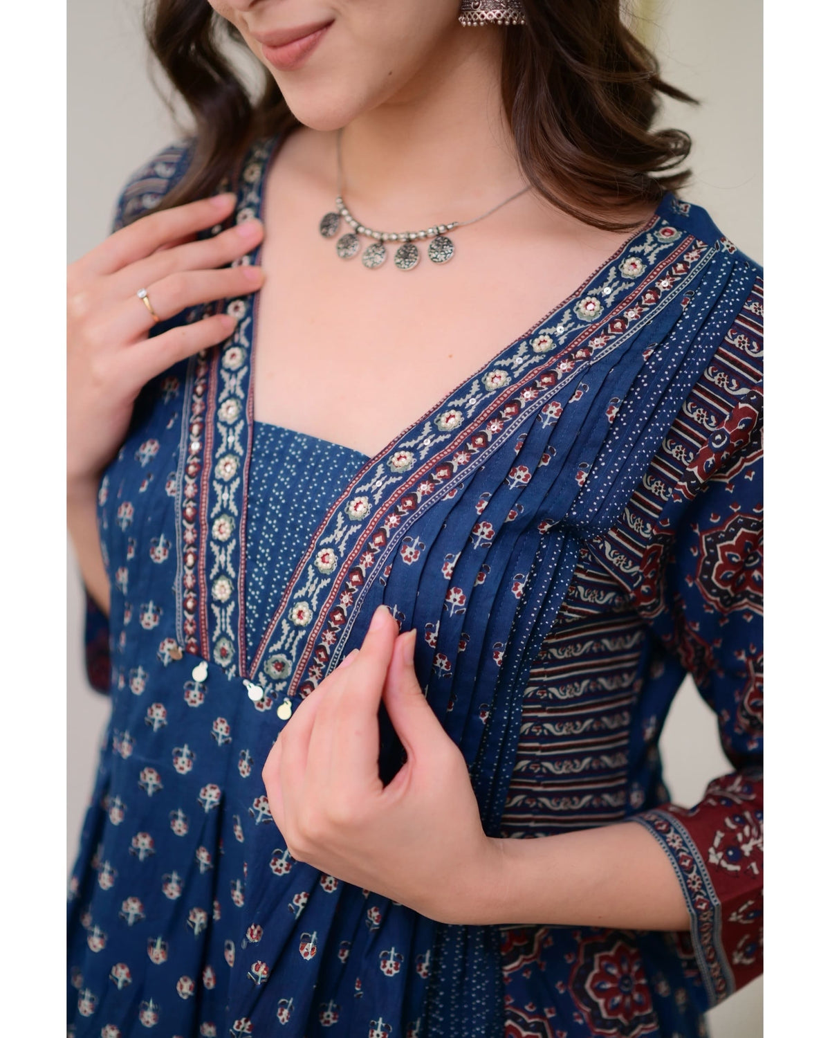 Ethnic Primium Elegent Women Viscose Rayon Printed Kurta Sets