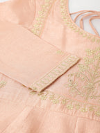 Primium Lightwear Women Silk Blend Kurta Pant Dupatta Set