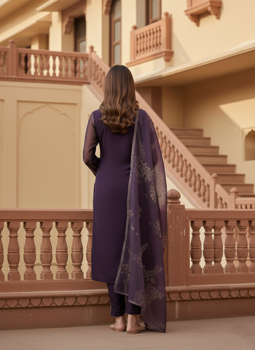 wedding kurta set women heavy kurta set chanderi silk kurti set