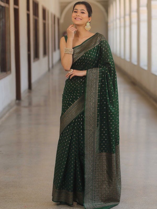 PREMIUM BANARASI JACQUARD SAREE WITH BLOUSE FOR WOMEN LAUNCHED