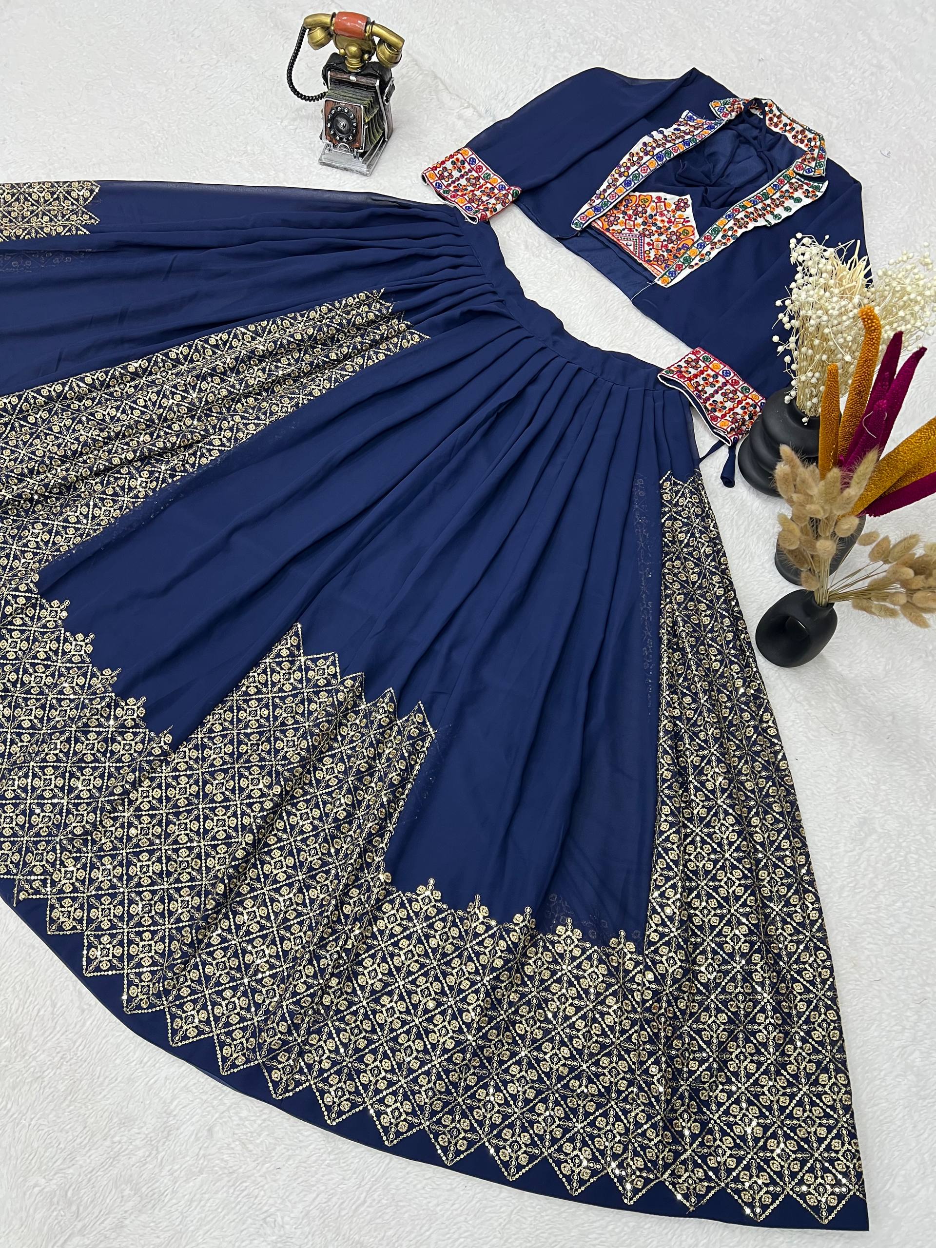 Exclusive Pure Rayon silk fabric With Beautiful Embroidery Work