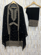 FESTIVAL SPECIAL DESIGNER HEAVY EMBROIDERY SEQUENCE WORK TOP PENT WITH DUPATTA SET