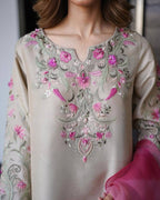 FESTIVAL SPECIAL PRIMIUM HEAVY EMBROIDERY SEQUENCE WORK TOP PENT WITH DUPATTA SET (Copy)
