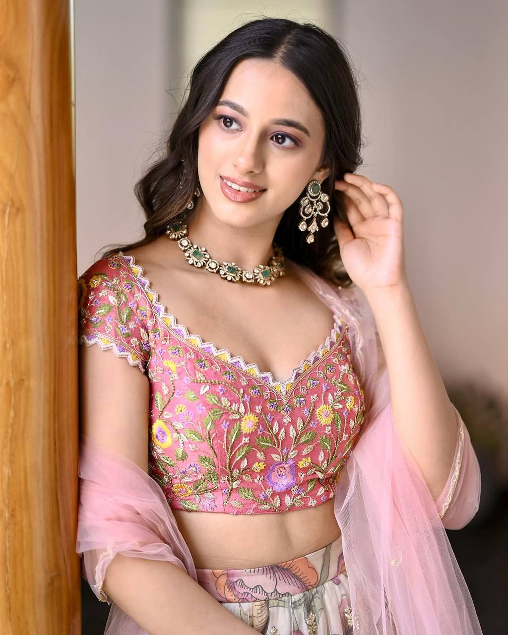 Bollywood Style Premium Boutique-style Springtime Glow Lehenga
