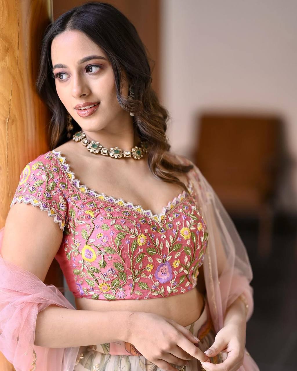 Bollywood Style Premium Boutique-style Springtime Glow Lehenga