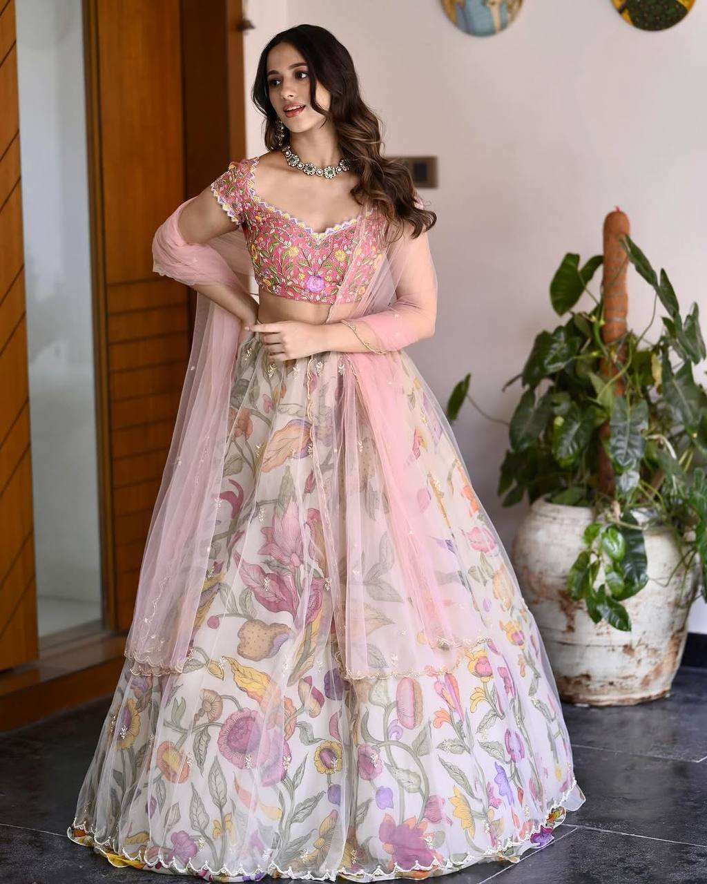 Bollywood Style Premium Boutique-style Springtime Glow Lehenga